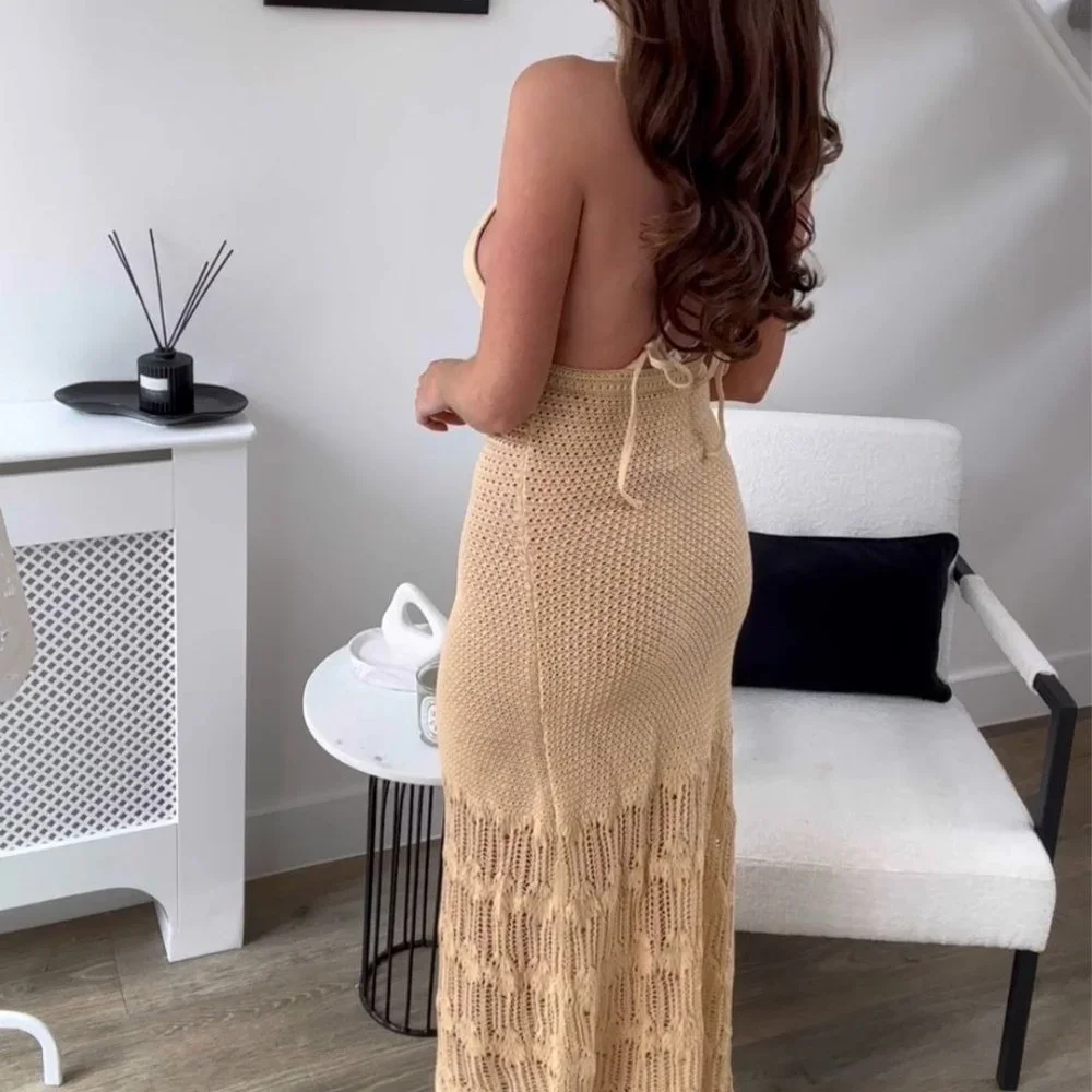 ARKET crochet maxi dress - Picture 3 of 8